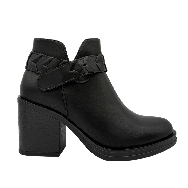 BOTIN PARA MUJER LISO NEGRO DANICOLLE - 1