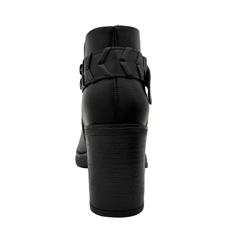BOTIN PARA MUJER LISO NEGRO DANICOLLE - 4