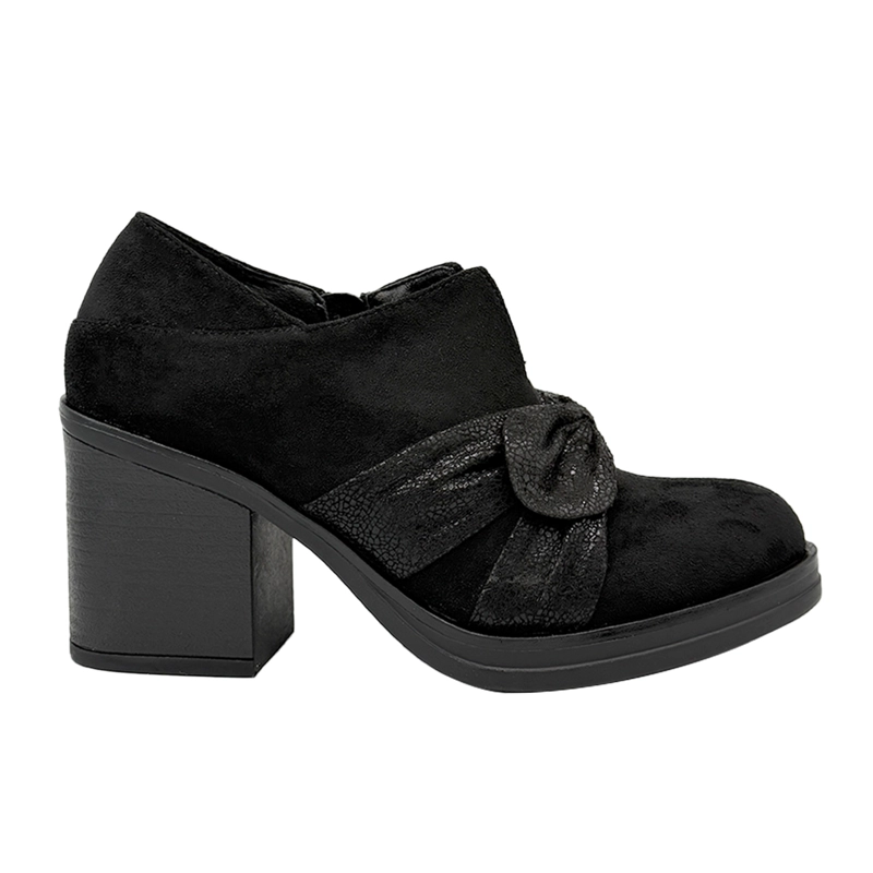 BOTIN PARA MUJER CON LAZO NEGRO DANICOLLE - 1
