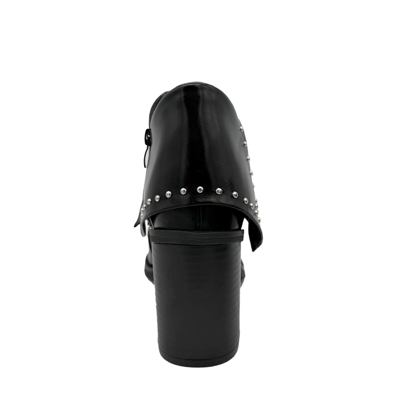BOTIN PARA MUJER SOLAPA CON TACHAS NEGRO DANICOLLE - 4