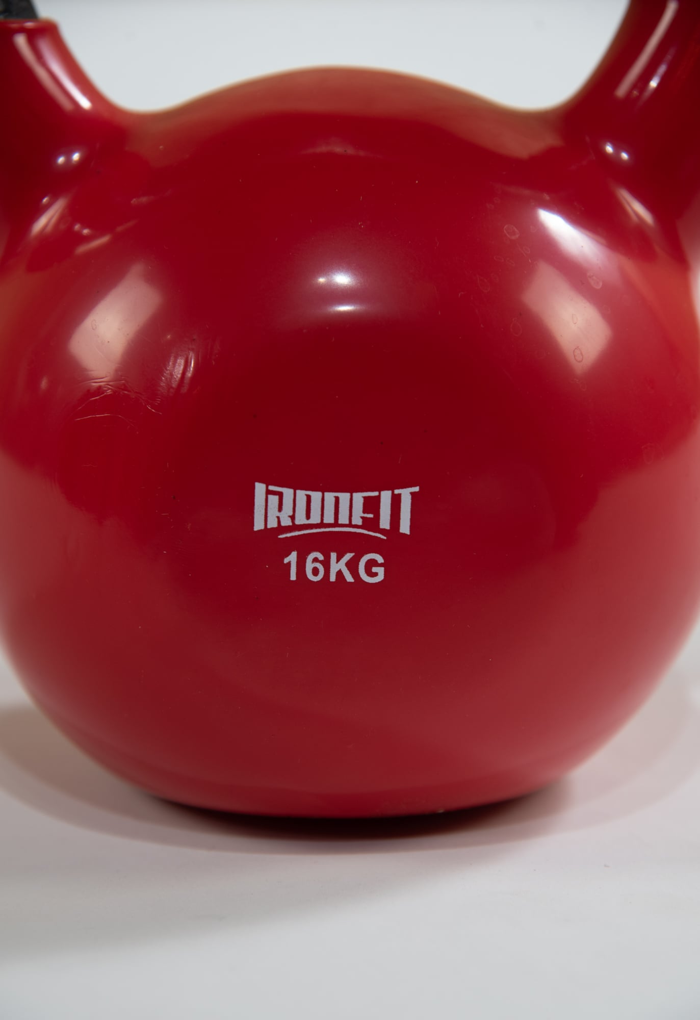 KETTLEBEL IRONFIT 16 KG L ROJA - 2