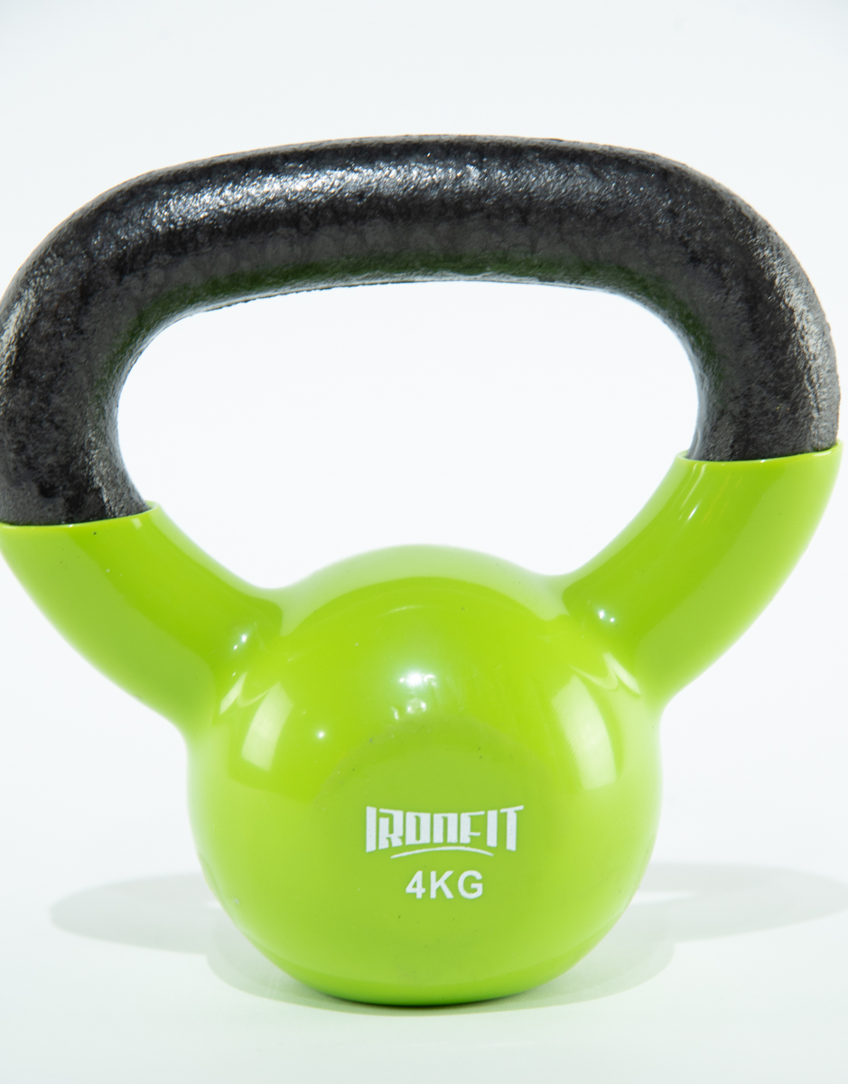 KETTLEBEL IRONFIT 4 KG L VERDE - 2