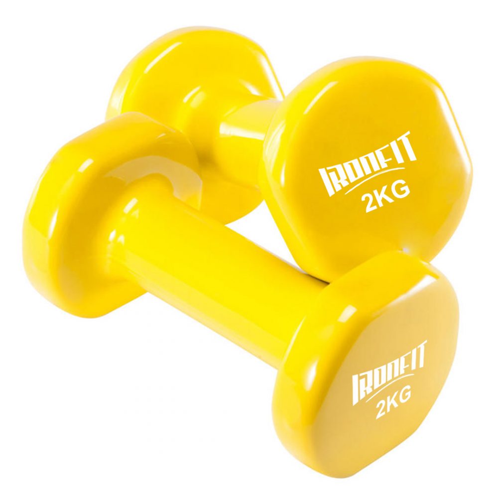 MANCUERNAS DE NEOPRENO IRONFIT 4 KG 2 - 1