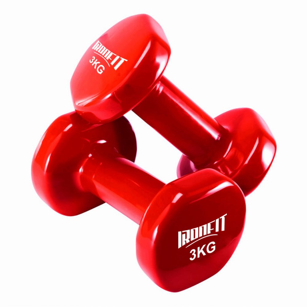 MANCUERNAS DE NEOPRENO IRONFIT 6 KG 3 - 1