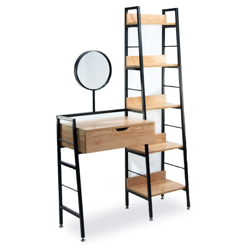 MESA CITYSHOP MAQUILLAJE CON REPISA METAL - 1
