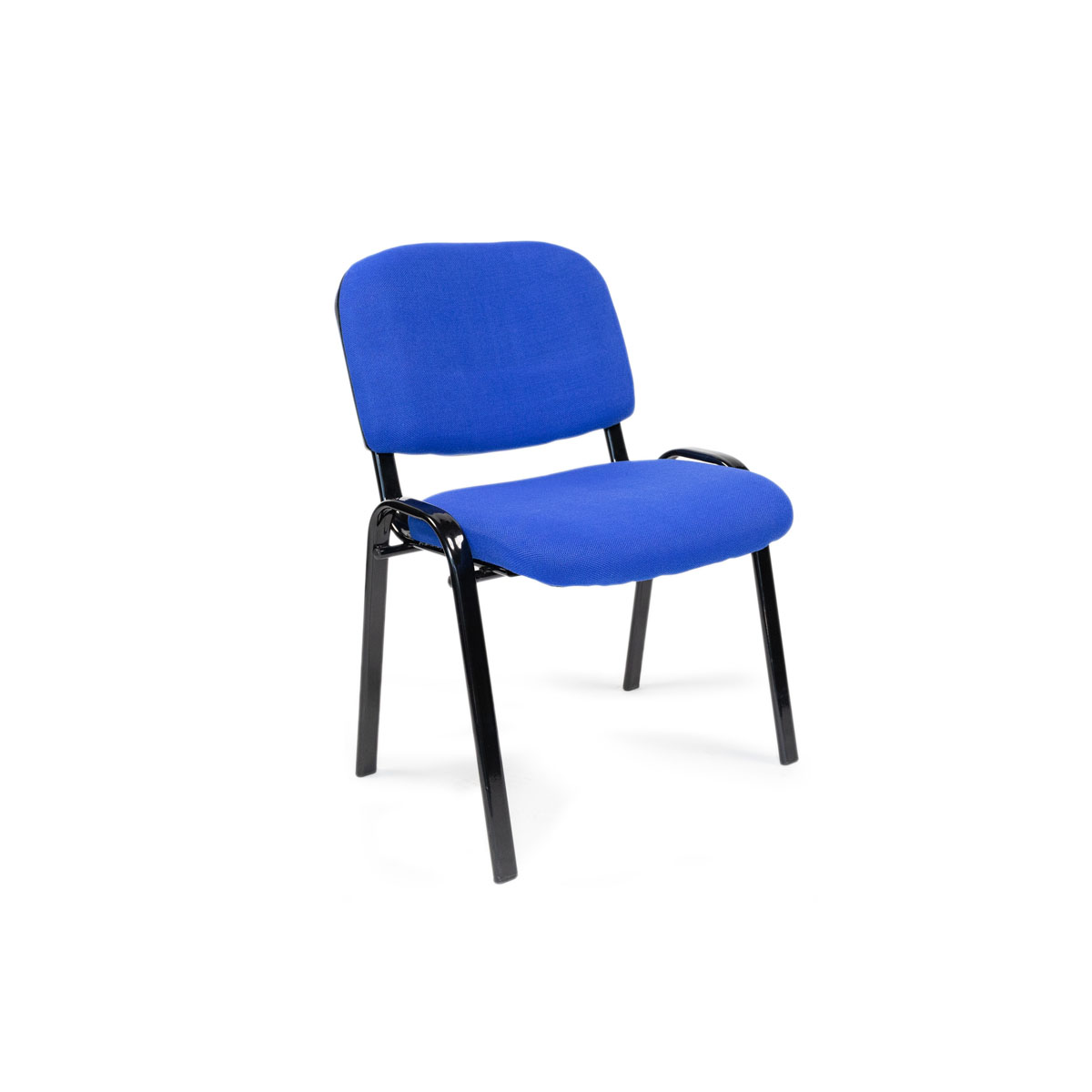SILLA CITYSHOP ISO ACERO AZUL TAPIZ - 1