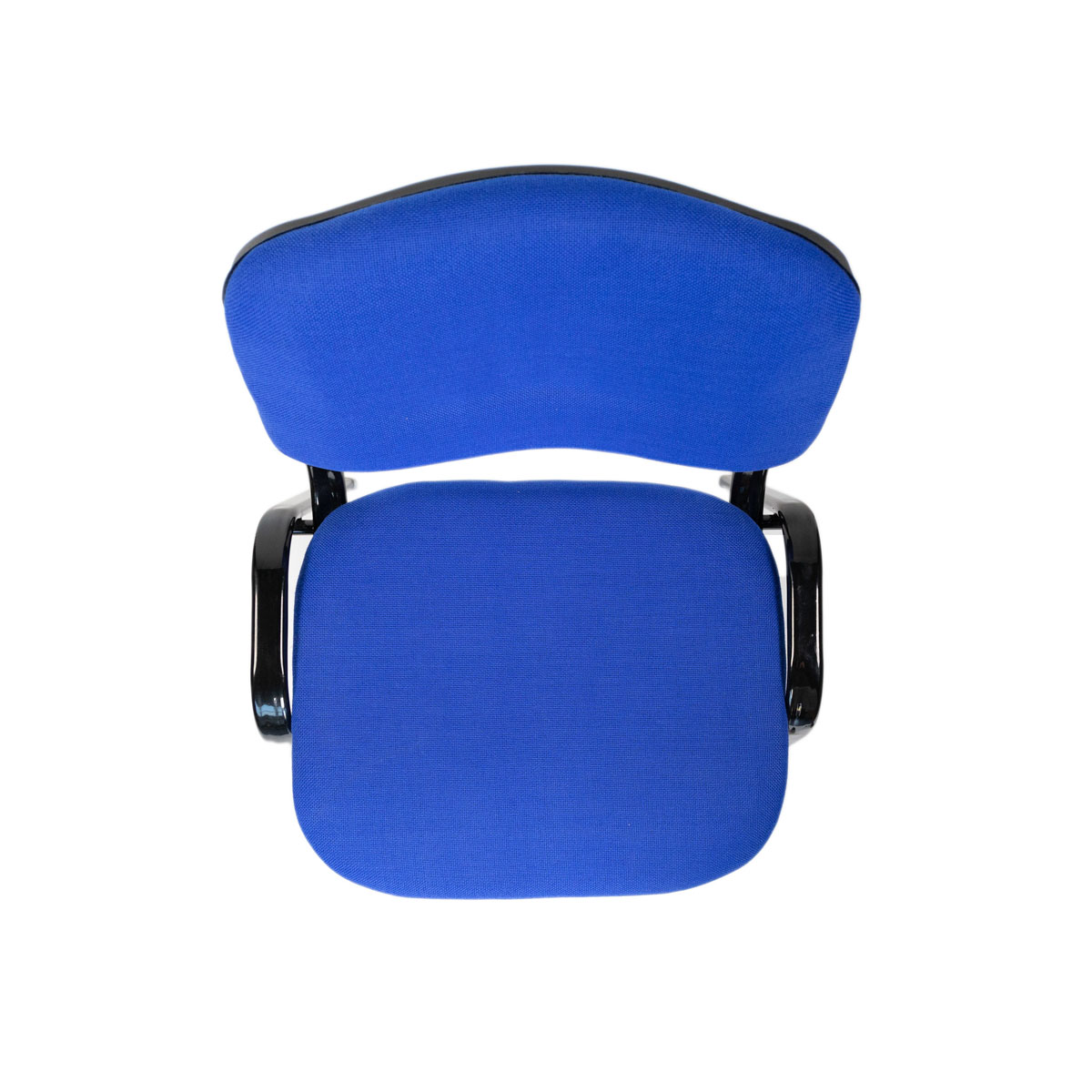 SILLA CITYSHOP ISO ACERO AZUL TAPIZ - 5
