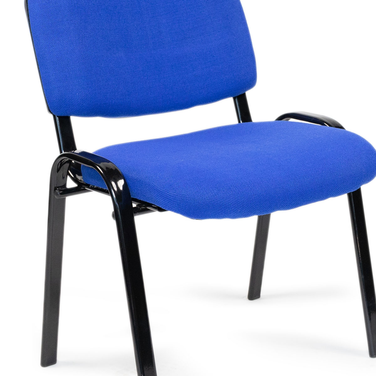 SILLA CITYSHOP ISO ACERO AZUL TAPIZ - 6