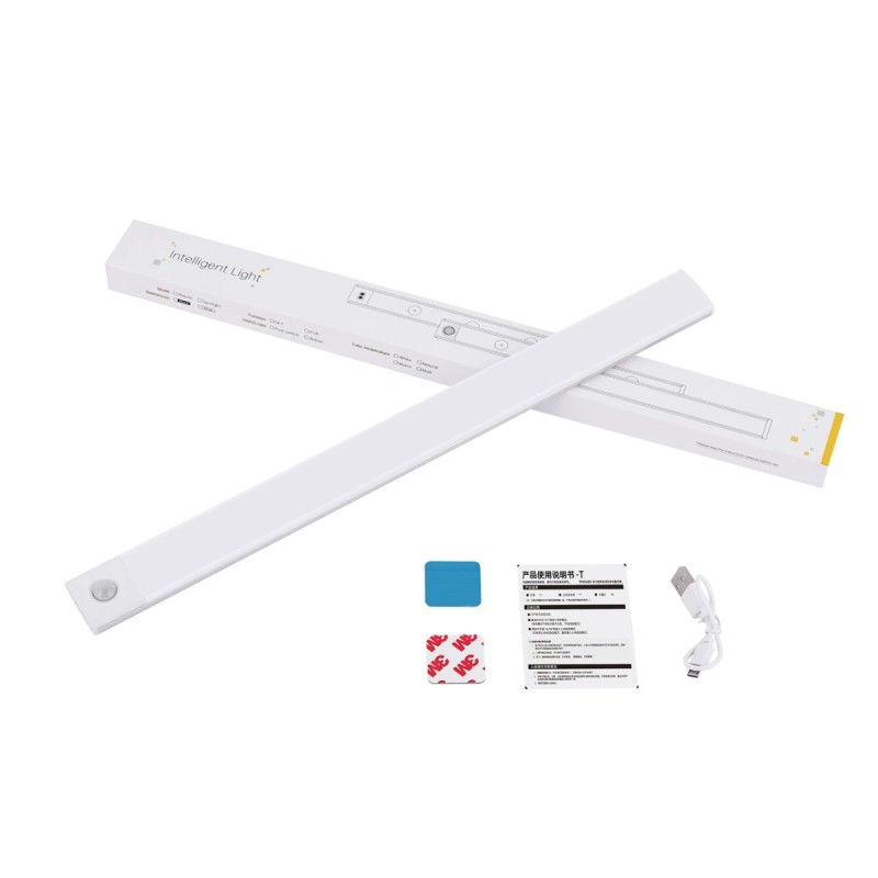 LUZ LED CON SENSOR MOVIMIENTO LAMPARA CLOSET Y COCINA 0.88W 30 CM - 5