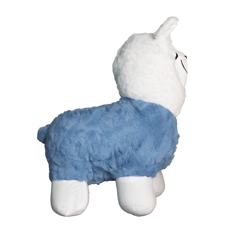 BABY LLAMA MELINKITA AZUL PELUCHE 22X38X36 CM - 2