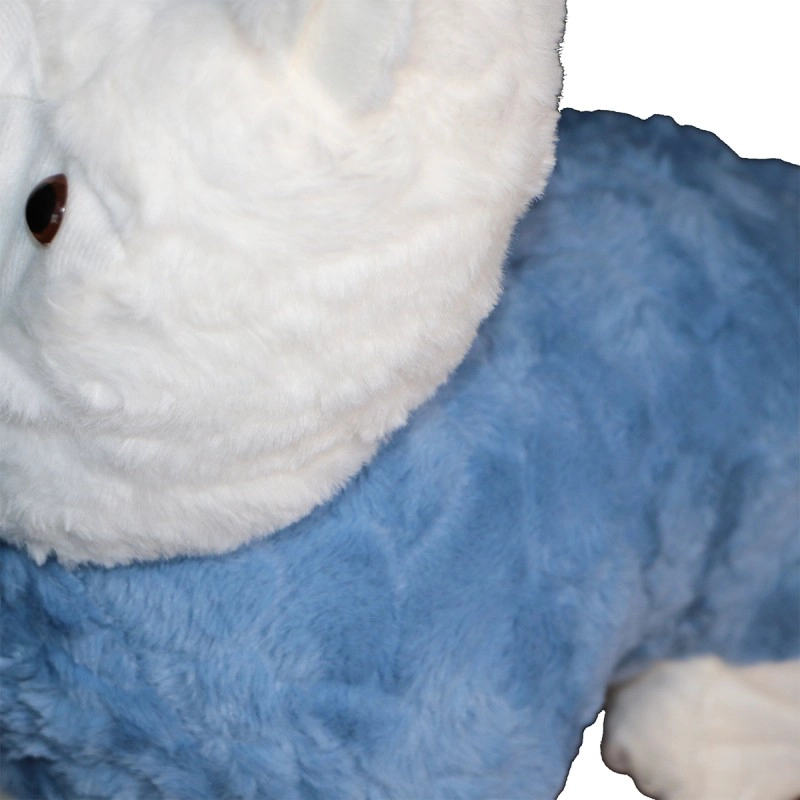 BABY LLAMA MELINKITA AZUL PELUCHE 22X38X36 CM - 3