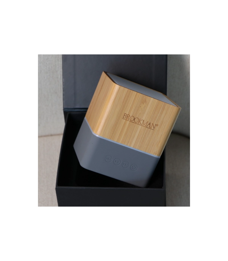 PARLANTE BLUETOOTH BROOKMAN V53 CON CAJA NEGRA Y BATERIA 1200MAH - 3