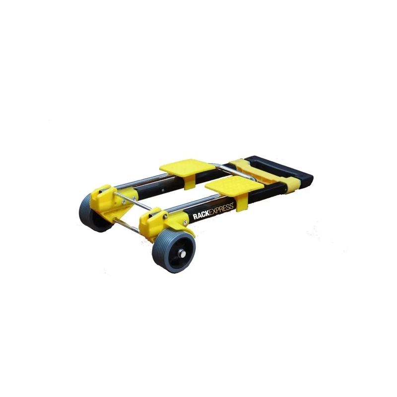 MINI CARRO DE CARGA PLEGABLE CON RUEDAS Y MANGO EXTENSIBLE 30 KG - 3