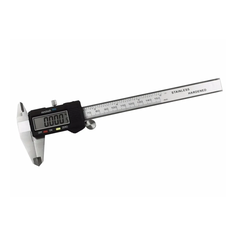 PIE DE METRO DIGITAL 150 MM CALIBRADOR VERNIER ELECTRONICO CON PANTALLA LCD - 3