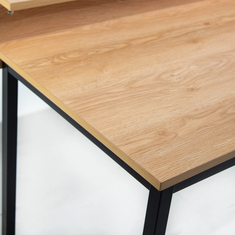 ESCRITORIO NECTAR MADERA ACACIA 2 GAVETAS 85*140*62CM METAL - 2