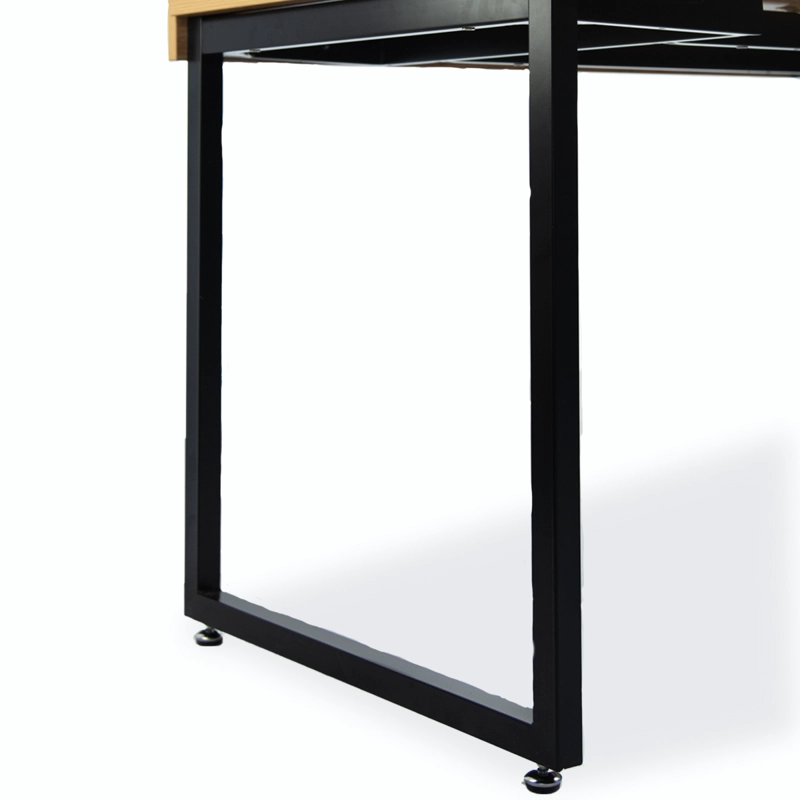 ESCRITORIO NECTAR MADERA ACACIA 2 GAVETAS 85*140*62CM METAL - 4