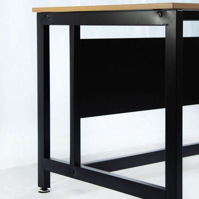 ESCRITORIO DE MADERA DE ACACIA Y METAL 75*120*80 CM - 2