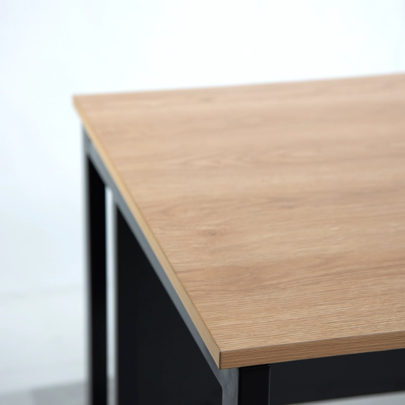 ESCRITORIO DE MADERA DE ACACIA Y METAL 75*120*80 CM - 3