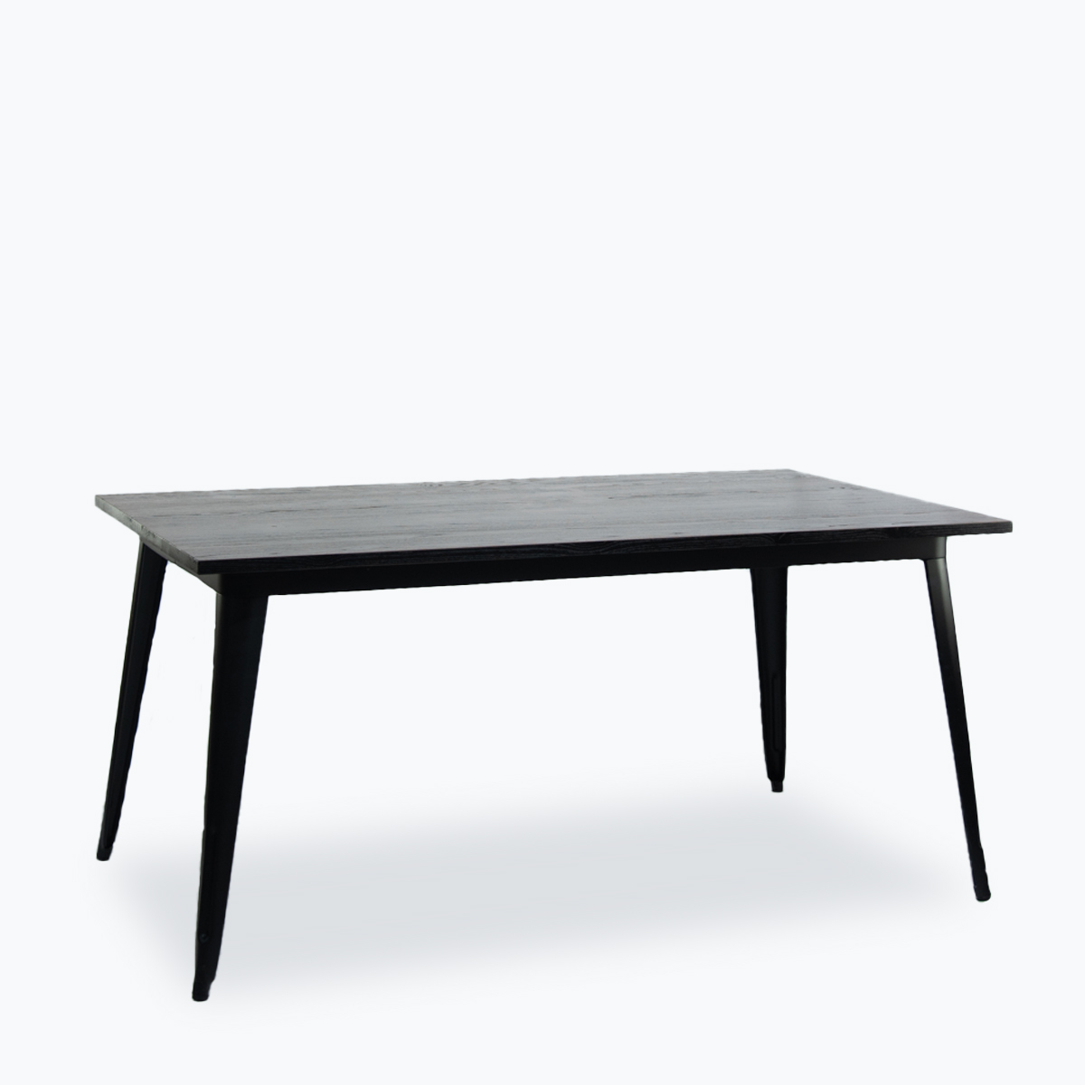MESA NECTAR TOLIX CUBIERTA MADERA 160X90X75 CM METAL - 1