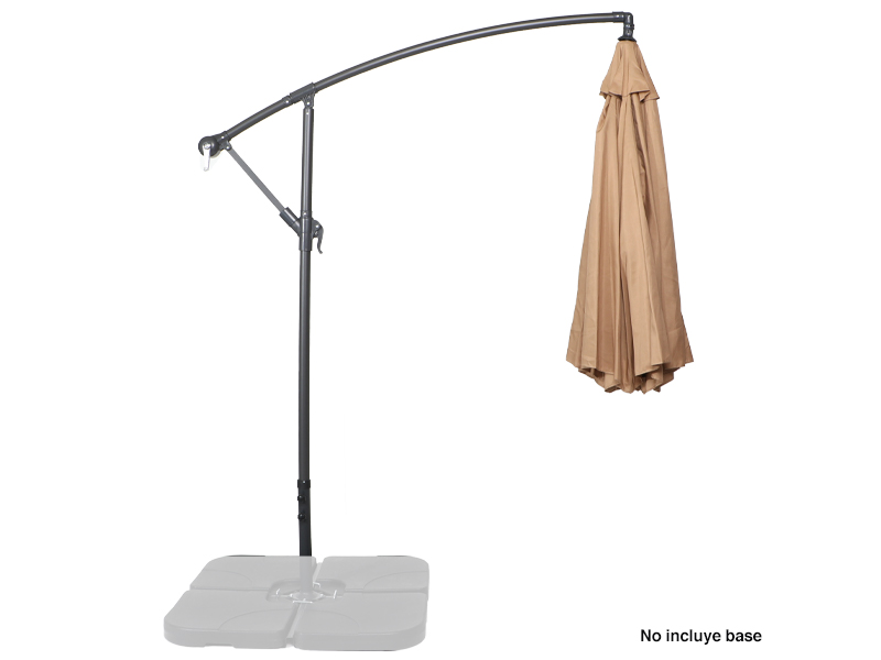 QUITASOL LATERAL BEIGE 3 X 2,4 METROS - 3