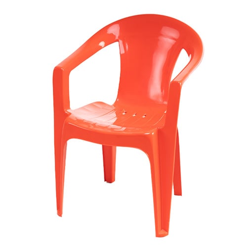 SILLA NECTAR MILÁN ROJA PLÁSTICA - 1