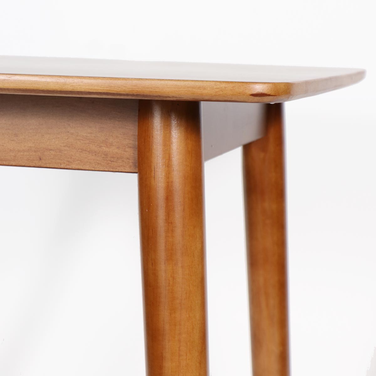 MESA NECTAR PRESTON CAFÉ CLARO 80 X 80 X 74 CM MADERA CAUCHO - 3