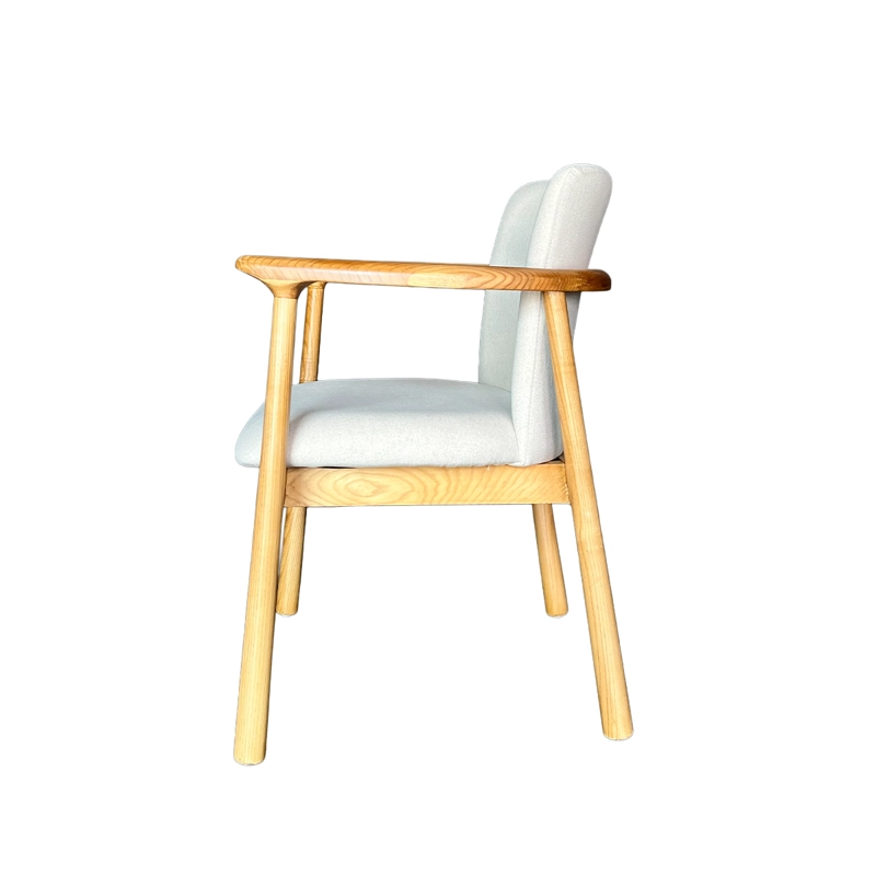 SITIAL MATEO MADERA FRESNO NATURAL EN LINO ALGODON BEIGE - 3