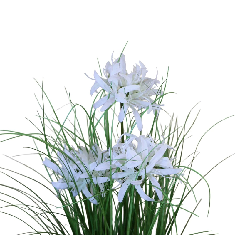GRASS LILY FLOR DE LIRIO CON MACETERO 70 CM DE ALTURA - 3