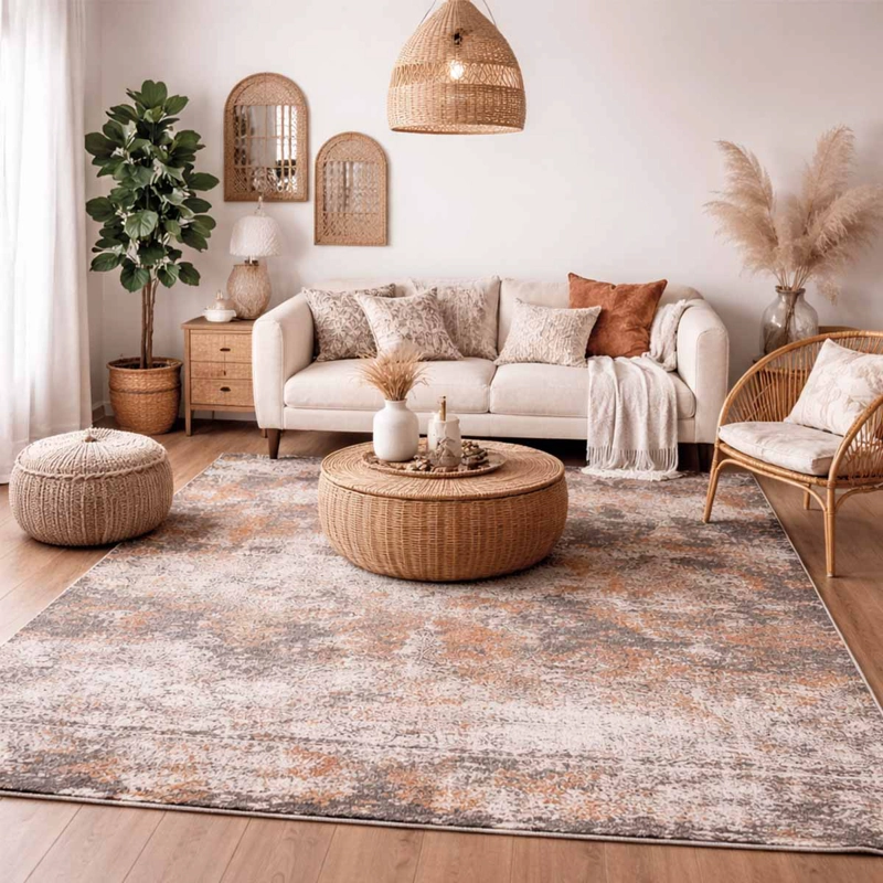 ALFOMBRA TURCA GALLERY MARROQUI POLIE STER RECTANGULAR 200 X 290 CM - 1