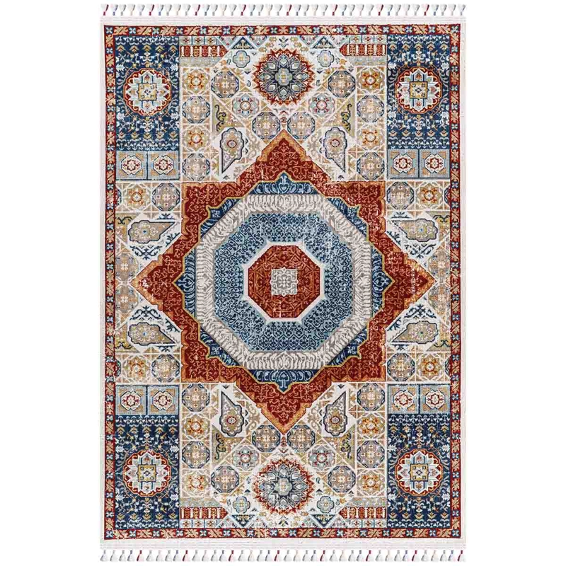 ALFOMBRA TURCA ANTIQ MIX DE COLORES RECTANGULAR POLIE STER 200 X 290 CM - 1