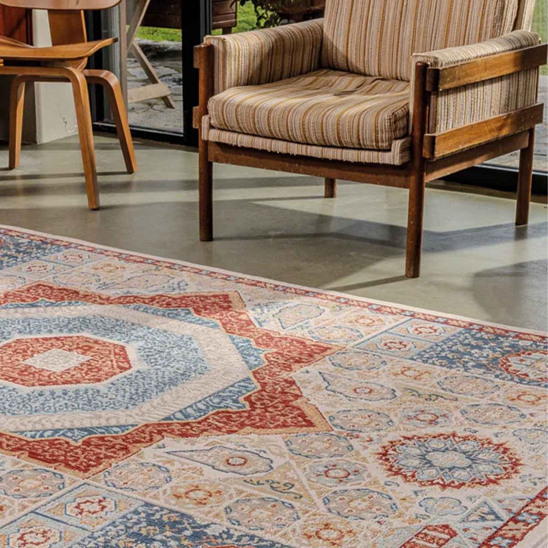 ALFOMBRA TURCA ANTIQ MIX DE COLORES RECTANGULAR POLIE STER 200 X 290 CM - 3