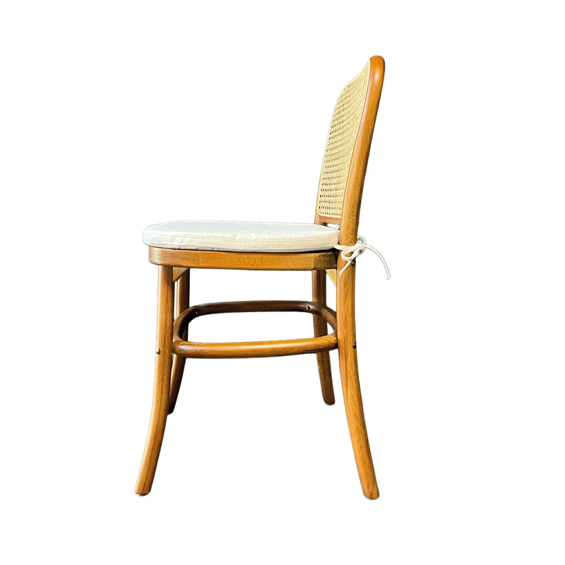 SILLA NEW KEVIN MADERA DE HAYA Y RATAN NATURAL - 4