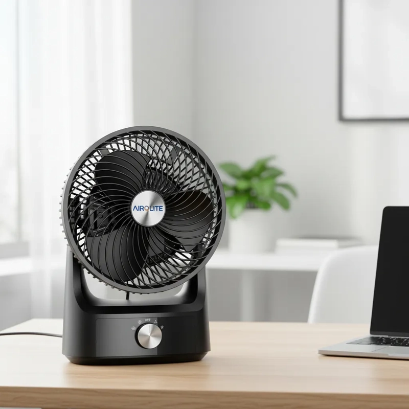VENTILADOR AIROLITE 45 WATTS 360° TURBO 8 VST08 - 8