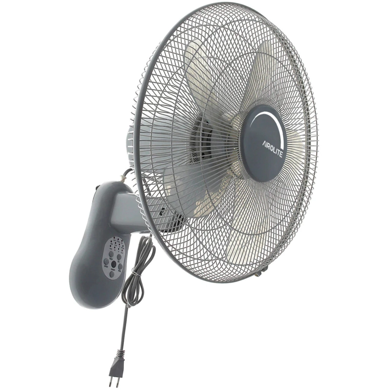 VENTILADOR AIROLITE 50 WATTS MURAL 16 C/R Y TIMER V16M6R - 2