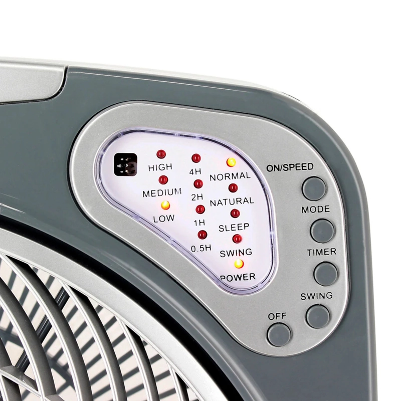 VENTILADOR 12 AIROLITE V12A5R CONTROL REMOTO 360° GRIS - 6