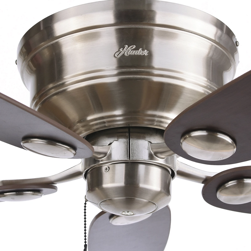 VENTILADOR TECHO HUNTER LOW PROFILE NIQ - 8