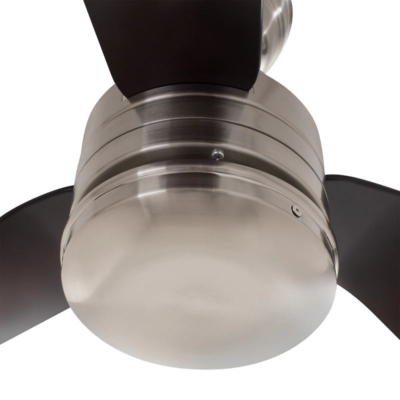 VENTILADOR TECHO HUNTER FLIGHT NIQUEL - 4