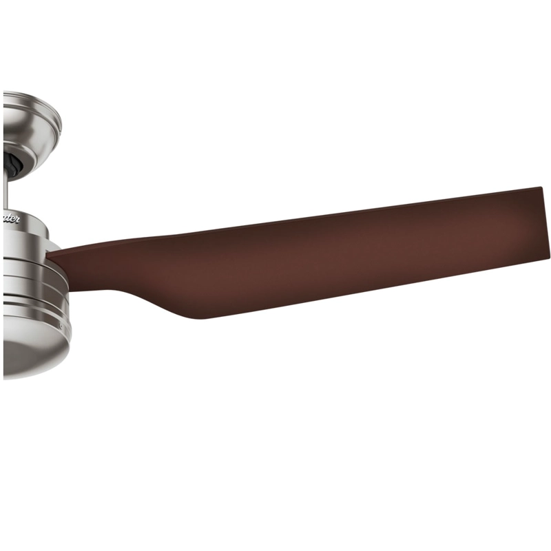 VENTILADOR TECHO HUNTER FLIGHT NIQUEL - 9