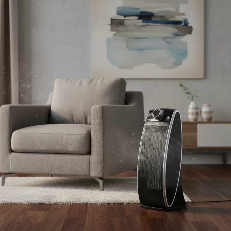 TERMOVENTILADOR AIROLITE 2000 W CERÁMICO OSCILANTE CURVE TOWER - 6
