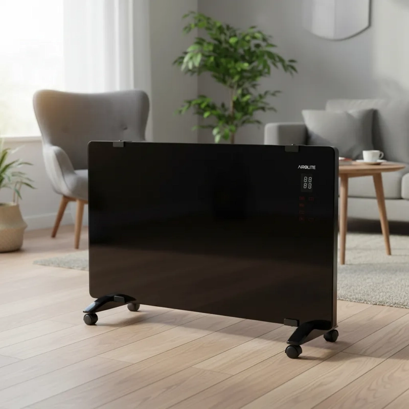 CONVECTOR PANEL  AIROLITE CO-RP 2000 DE PARED COLOR NEGRO - 7