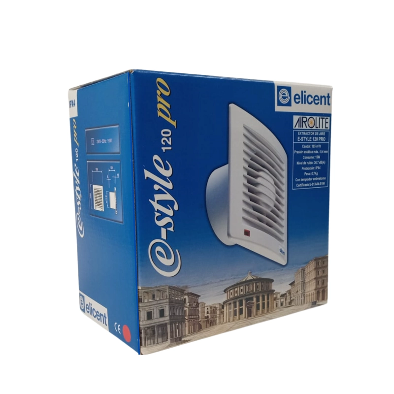 EXTRACTOR DE AIRE AIROLITE MODELO E-STYLE 120 PRO - 5