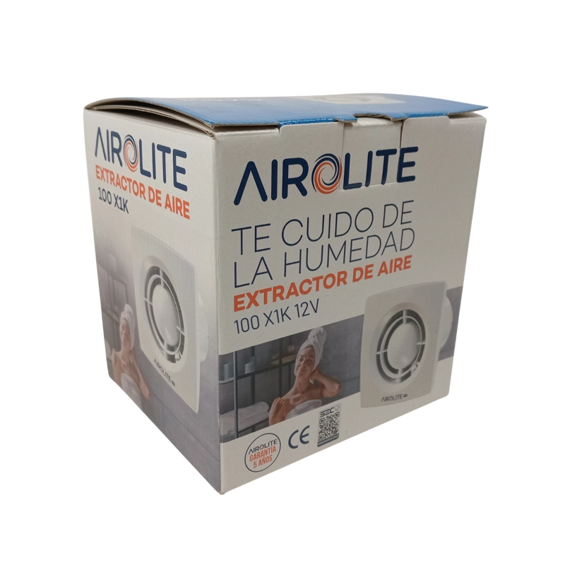 EXTRACTOR DE AIRE AIROLITE MODELO 100 X1K 12V - 4