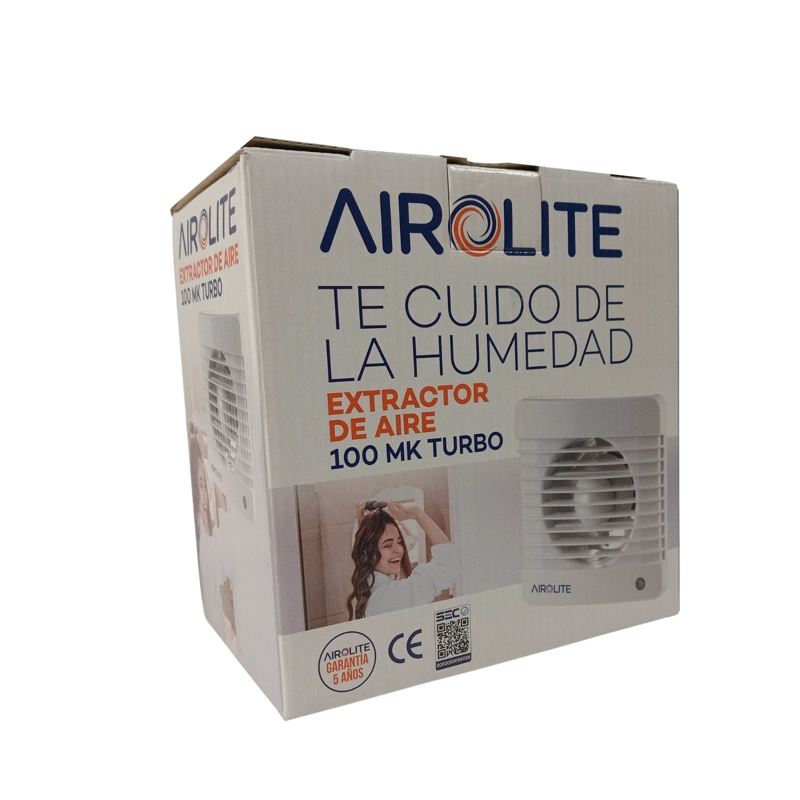 EXTRACTOR DE AIRE AIROLITE 100 MK TURBO - 5