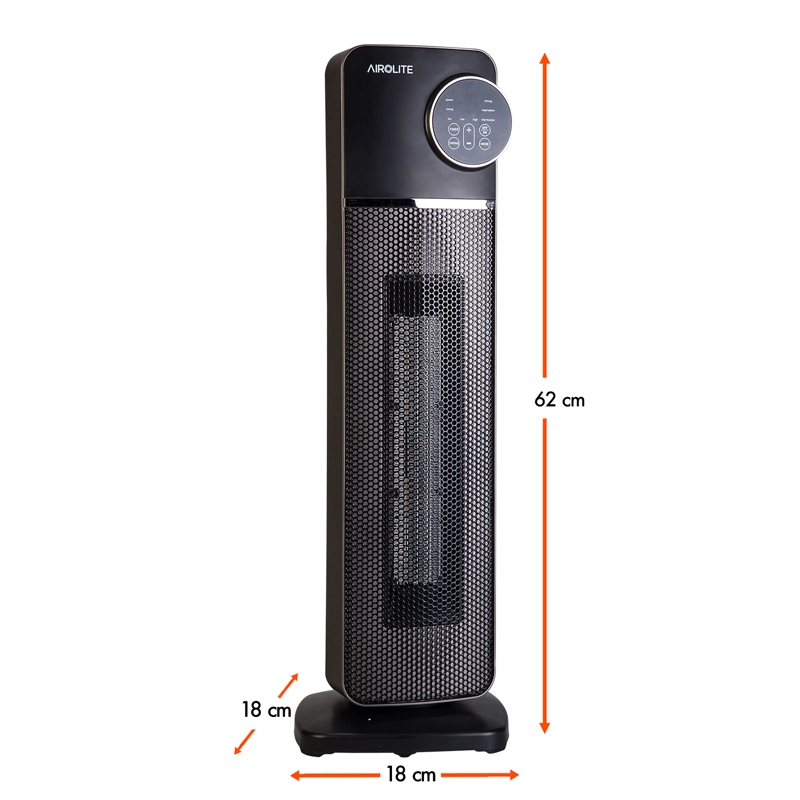 TERMOVENTILADOR AIROLITE 2000 W CERÁMICO DIGITAL 2000W HTC-2022 RC - 5