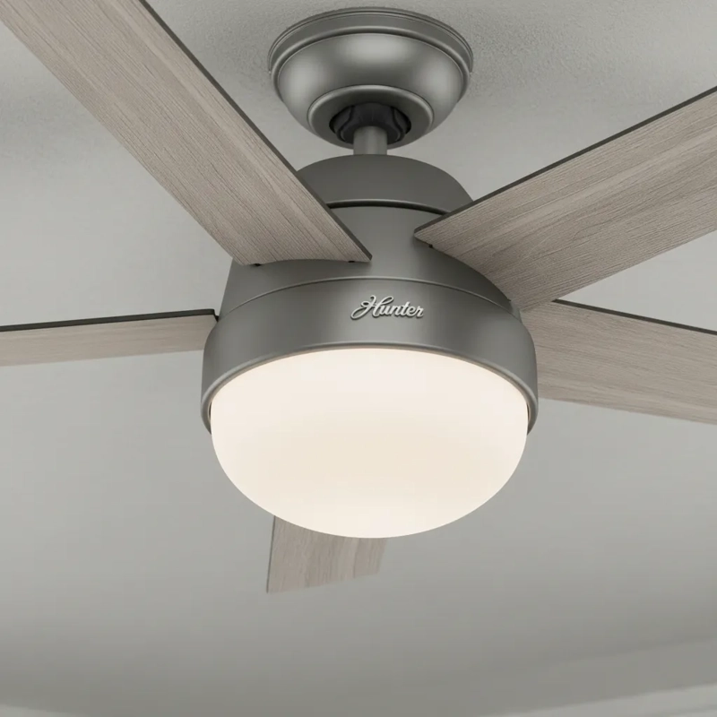 VENTILADOR DE TECHO HUNTER 60 WATTS 46' MOD. STILE - 9
