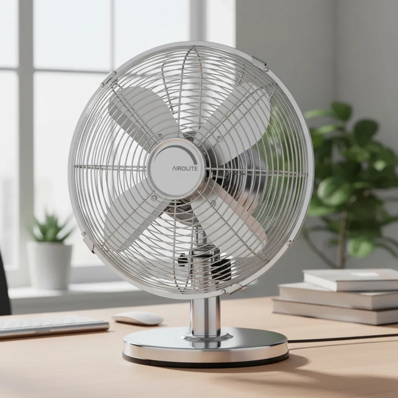 VENTILADOR SOBREMESA AIROLITE 30 WATTS V10SM METAL - 4