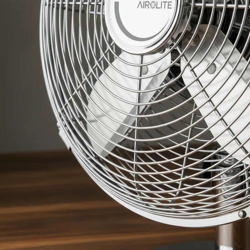 VENTILADOR SOBREMESA AIROLITE 35 WATTS 12 V12SM METAL - 8