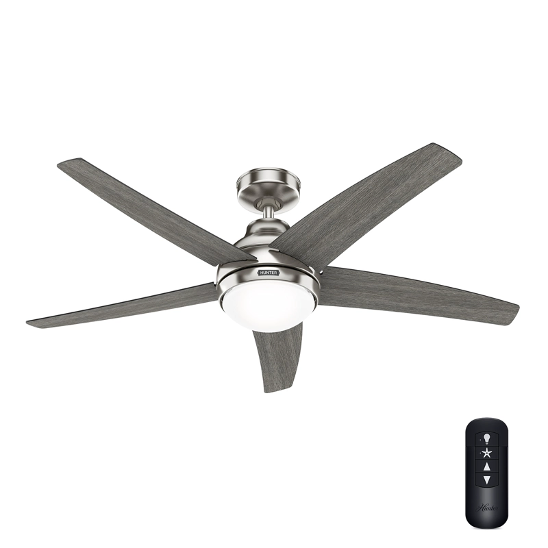 HUNTER VENTILADOR DE TECHO HUNTER 40 WATTS BERNARD 52” CON LUZ