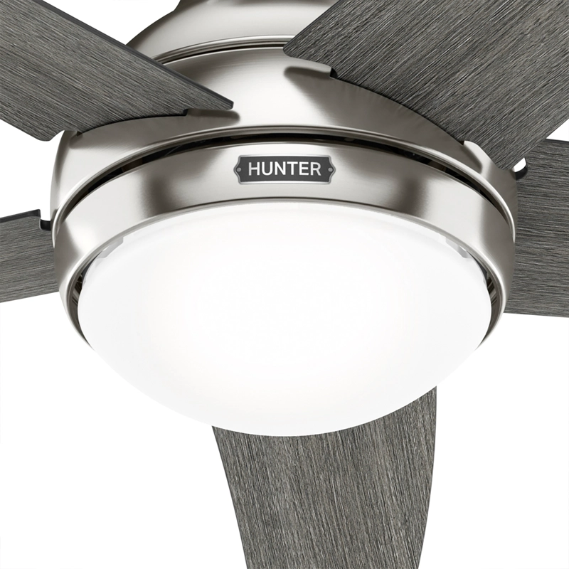 VENTILADOR DE TECHO HUNTER 40 WATTS BERNARD 52” CON LUZ - 4