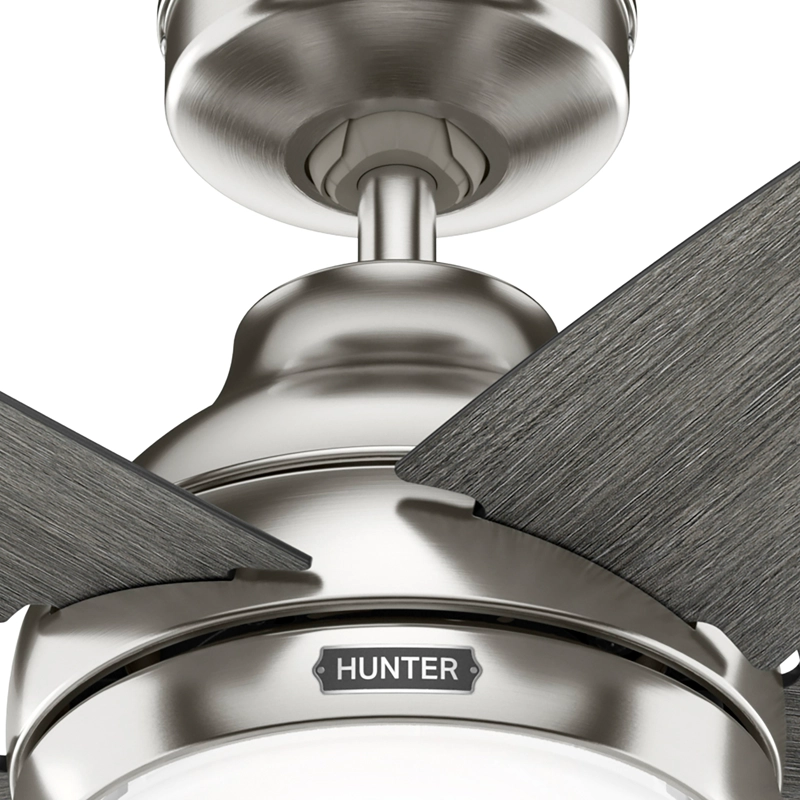 VENTILADOR DE TECHO HUNTER 40 WATTS BERNARD 52” CON LUZ - 5